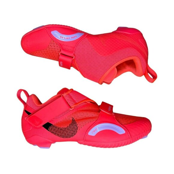 🚲❤️Nike SuperRep Cycle Sz 5.5 Women Cycling Shoes Spinning Neon Pink CJ0775-660 - Picture 9 of 11